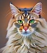 This is a Maine Coon cat